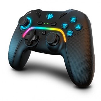 Krom Kayros Negro Bluetooth Gamepad Analógico Digital Android, Nintendo Switch, PC, iOS NXKROMKAYROS