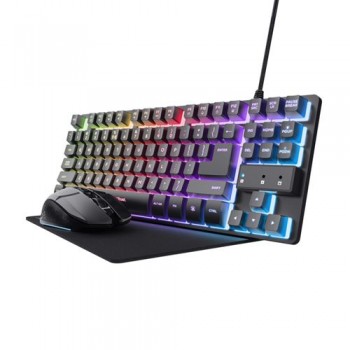 Pack Gaming Trust Gaming GXT 794 - Teclado RGB + Ratón RGB + Alfombrilla TRUSTGAMING25227
