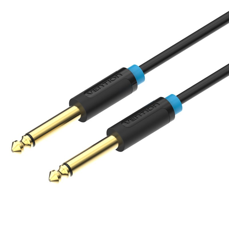 Cable Mono Vention BAABH - Jack 6.5 Macho - Jack 6.5 Macho - 2m - Negro