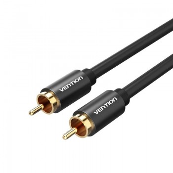 Cable Estéreo Vention VAB-R09-B100 - RCA Macho - RCA Macho - 1m - Negro