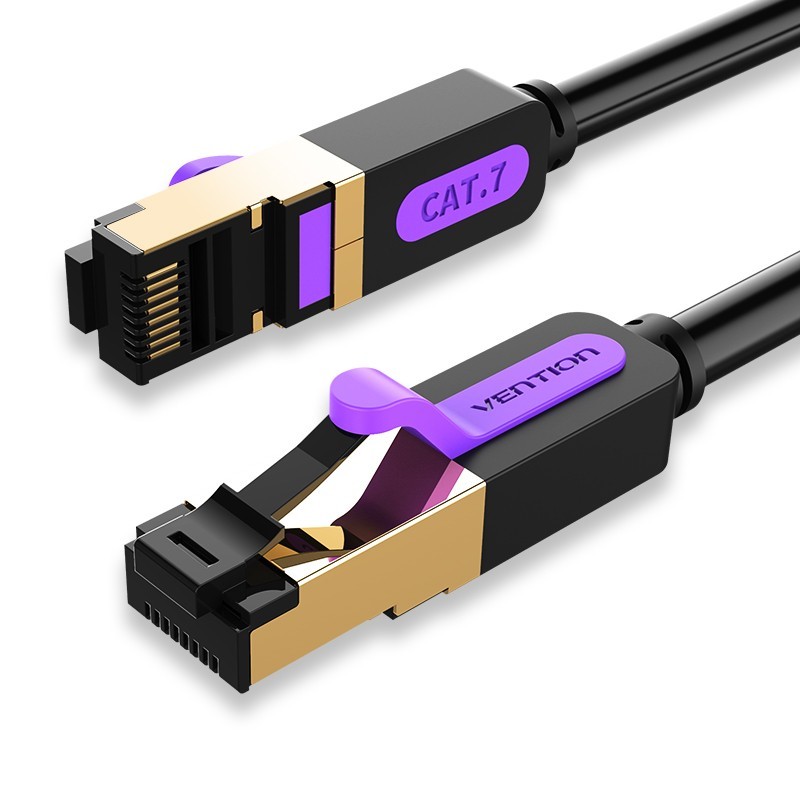 Vention Cable de Red RJ45 SFTP ICDBD Cat7 - 50cm - Negro