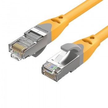 Vention Cable de Red RJ45 SFTP IBHYF Cat.6a - 1m - Naranja