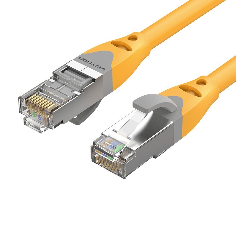 Vention Cable de Red RJ45 SFTP IBHYH Cat.6a - 2m - Naranja