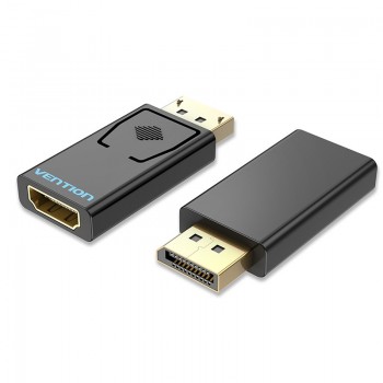 Adaptador Vention HBKB0 - DisplayPort Macho - HDMI Hembra