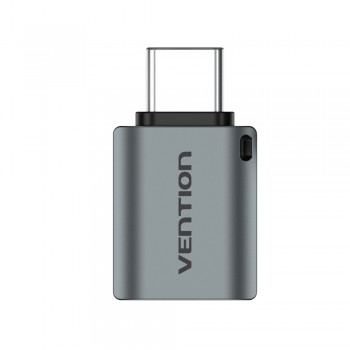 Adaptador USB 3.0 Vention CDQH0 - USB Tipo-C Macho - USB Hembra