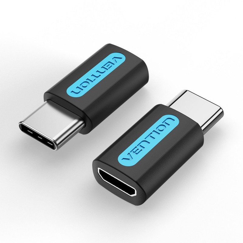Adaptador USB Vention CDXB0 - USB Tipo-C Macho - MicroUSB Hembra