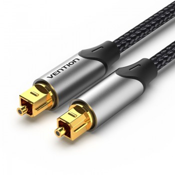 Vention Cable de Audio de Fibra óptica BAVHI - 3m - Gris