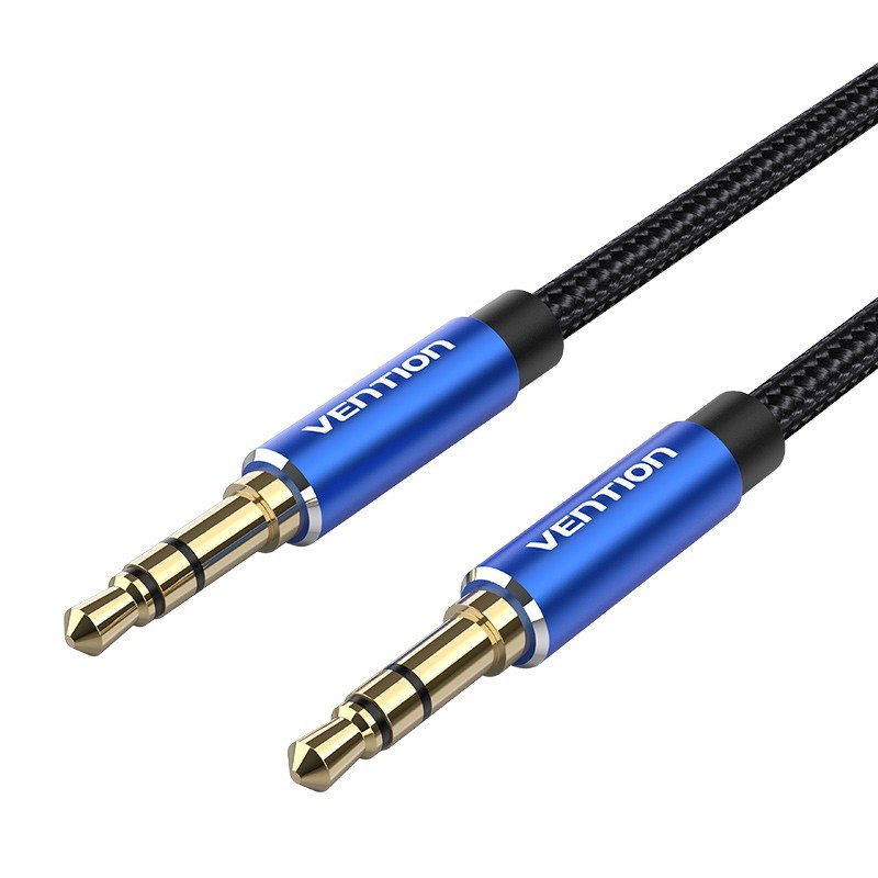 Vention Cable Estéreo BAWLF - Jack 3.5 Macho - Jack 3.5 Macho - 1m - Azul