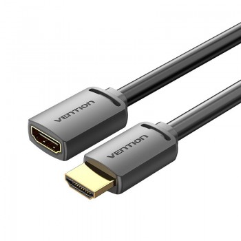 Vention Cable Alargador HDMI 4K AHCBF - HDMI Macho - HDMI Hembra - 1m - Negro