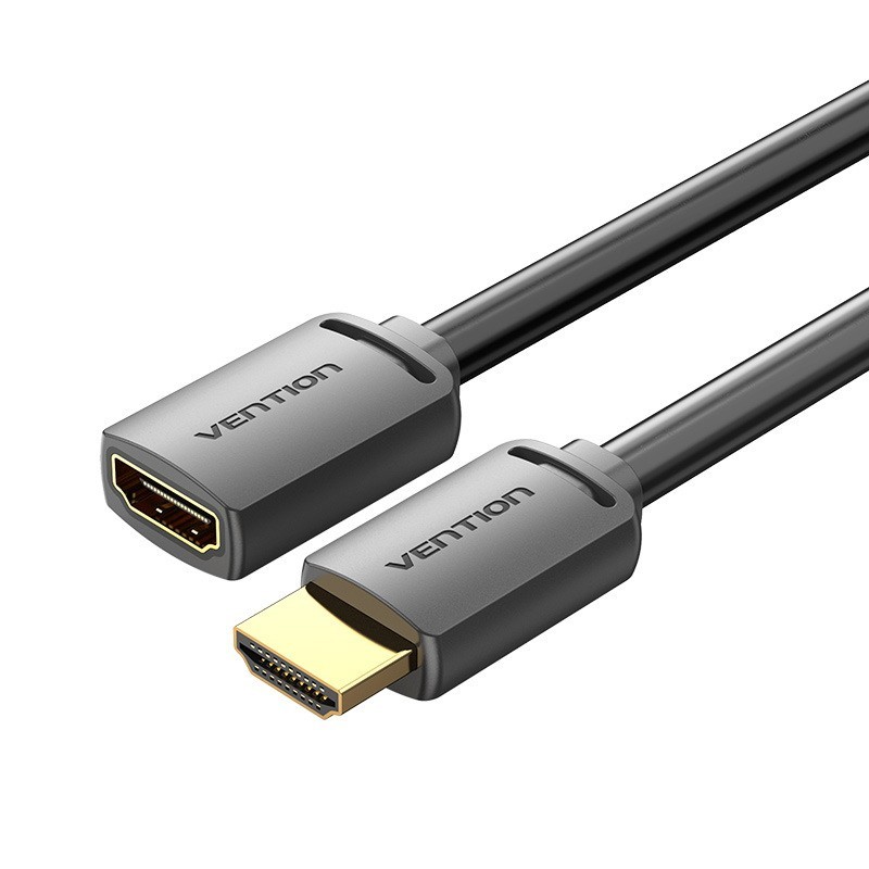 Vention Cable Alargador HDMI 4K AHCBF - HDMI Macho - HDMI Hembra - 1m - Negro
