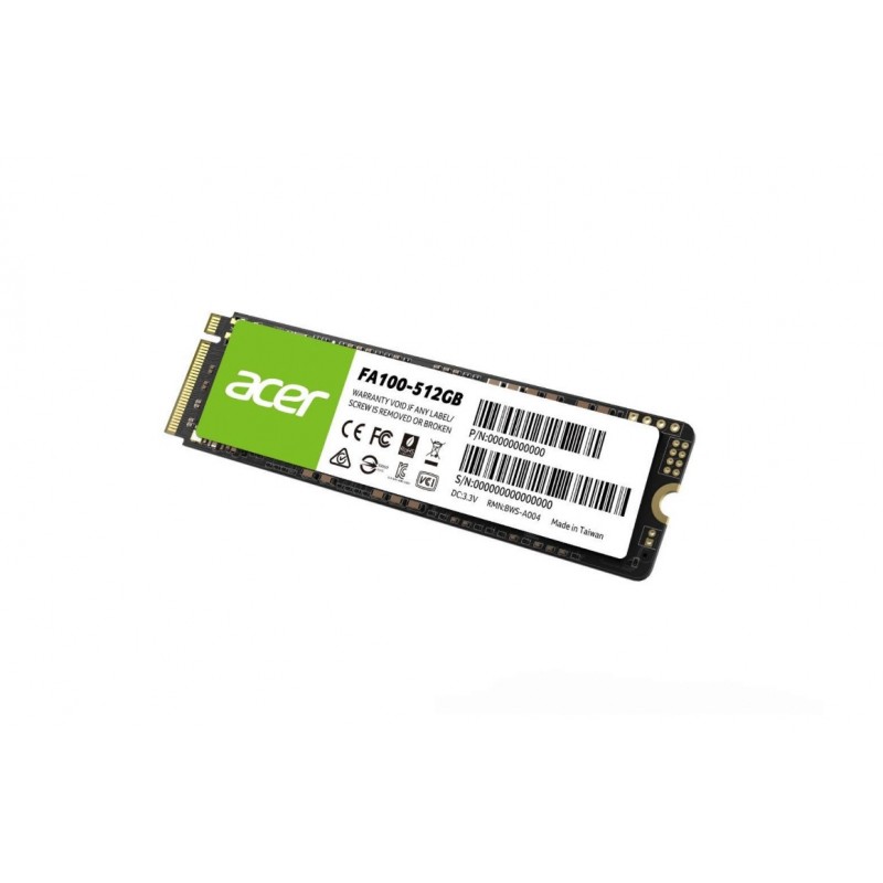 Acer BL.9BWWA.119 - 512GB M.2 3D TLC PCI Express 3.0