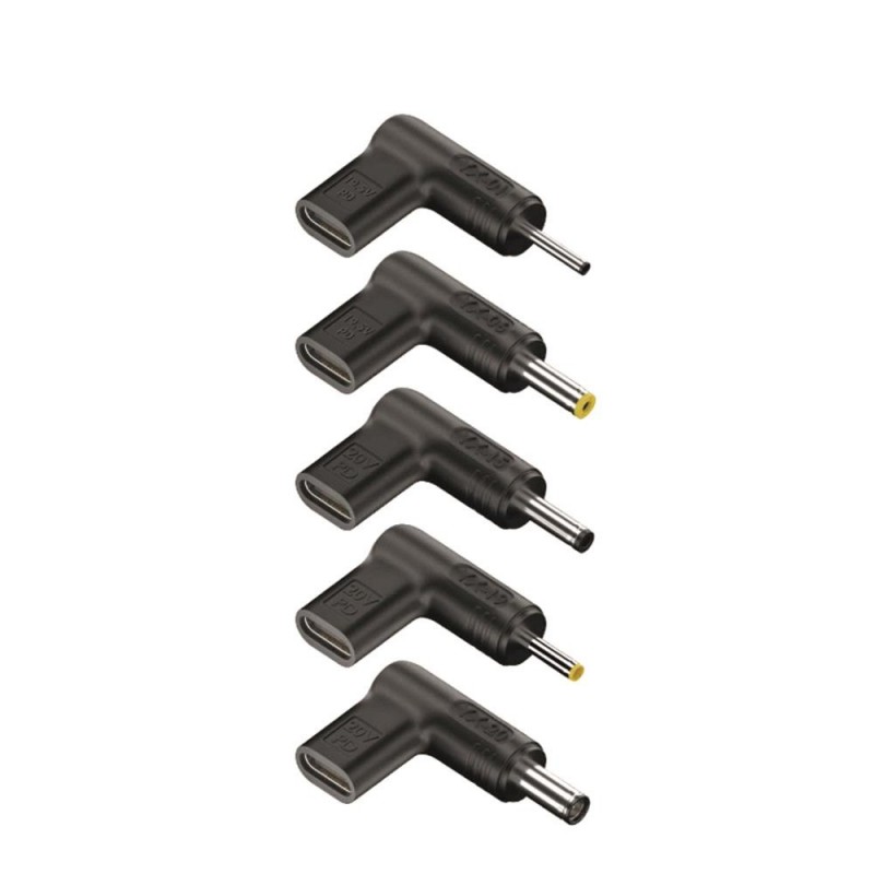 Pack 5 Clavijas para Portátil Asus NGS BUD-AS - DC - USB Tipo-C