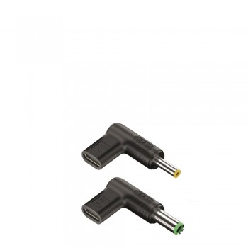 Pack 2 Clavijas para Portátil Toshiba NGS BUD-T - DC - USB Tipo-C