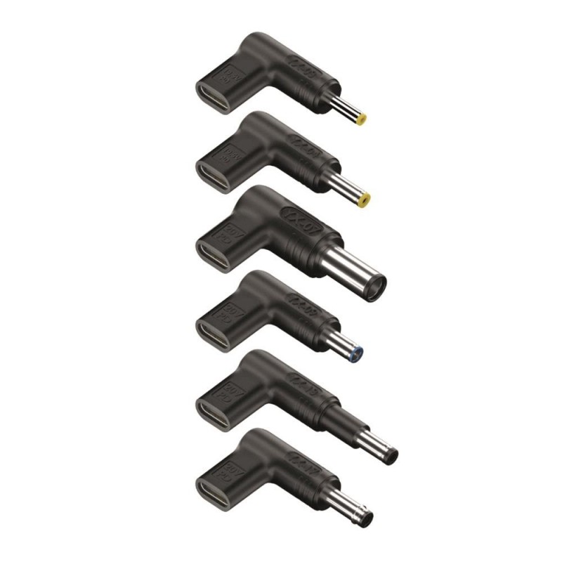 Pack 6 Clavijas para Portátil HP NGS BUD-H - DC - USB Tipo-C