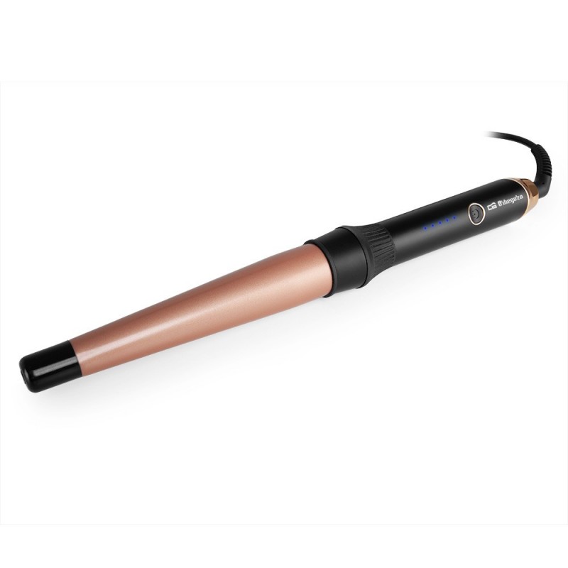 Orbegozo PL 1160 Rizador de pelo automático Caliente Negro, Oro 40 W 17761