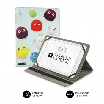 SUBBLIM Funda Tablet Universal TRENDY CASE FURRY 10.1" SUB-CUT-4TC001