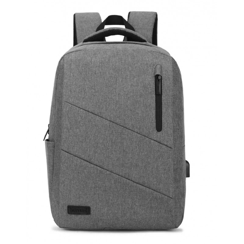 SUBBLIM City Backpack Mochila para portátil 15.6", Poliéster Oxford, Gris SUB-BP-2BL2000