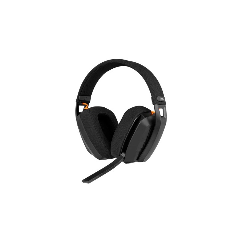 Auriculares Gaming Inalámbricos con Micrófono Krom Kanji - Bluetooth - USB 2.0 - Negros NXKROMKANJIBK