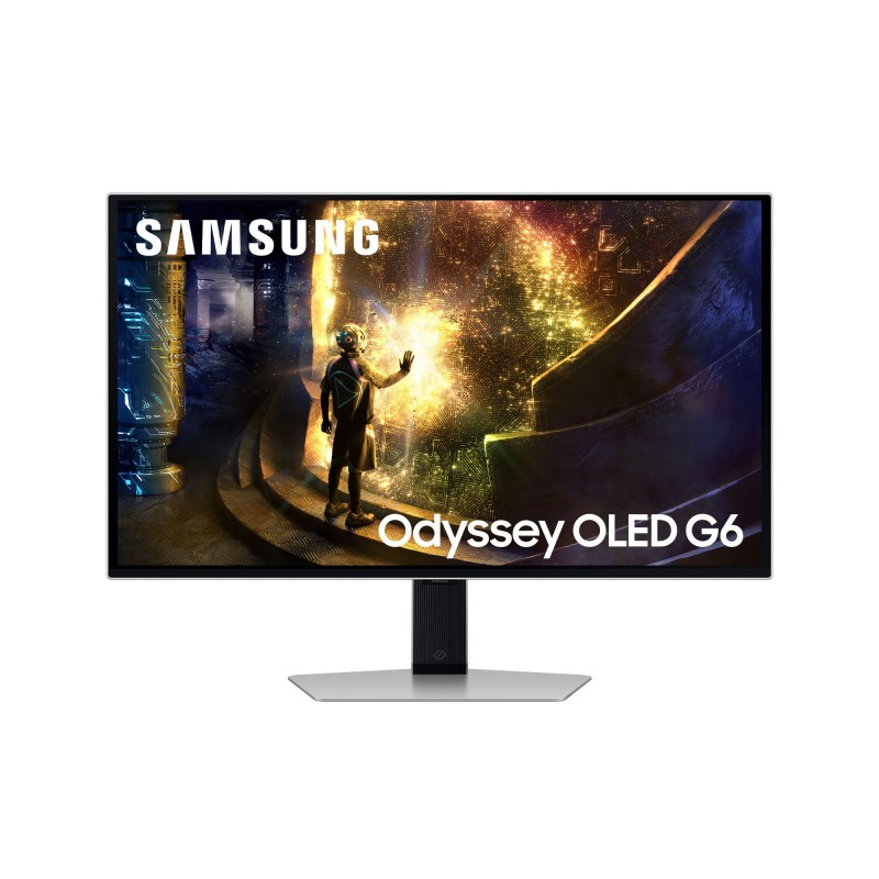 Samsung OLED Odyssey G6 S27DG610SU - 27" Quad HD - OLED - Plata - 240Hz LS27DG610SUXEN