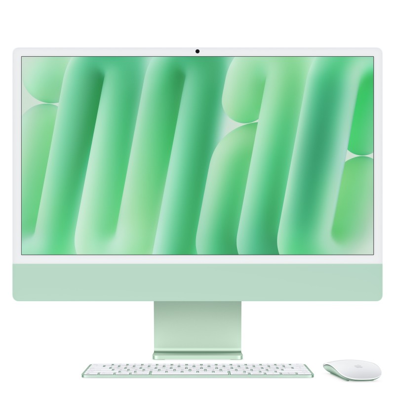 Apple iMac  Verde - 23.5" - Apple M M4 - 16GB - 256 -macOS Sequoia MWUE3Y A