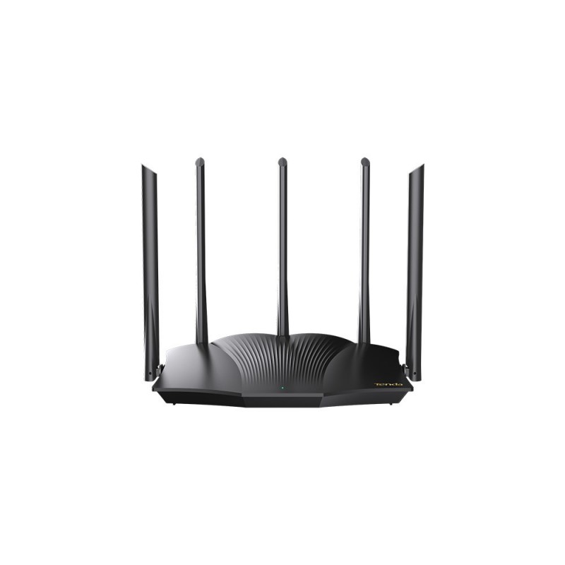 Tenda TX12 PRO - Doble banda (2,4 GHz   5 GHz) - Ethernet rápido - Negro