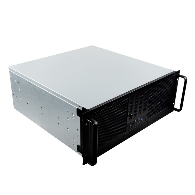 UNYKAch 4U 19″ UK 4329 USB Type C Estante Negro, Plata 51915