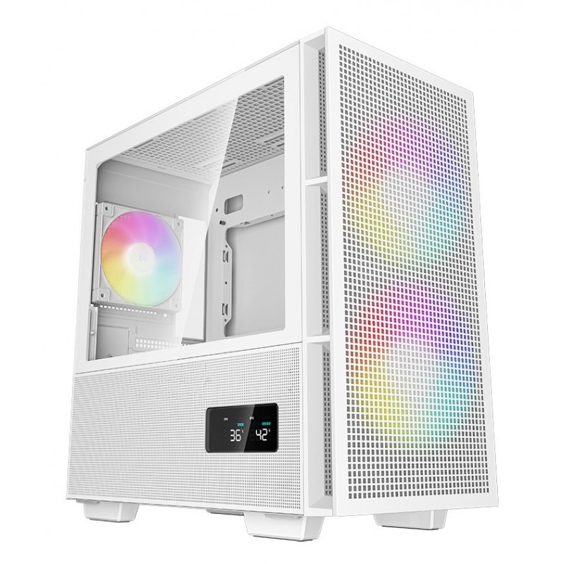 DeepCool R-CH360-WHAPE3D-G-1 Micro Torre Blanco