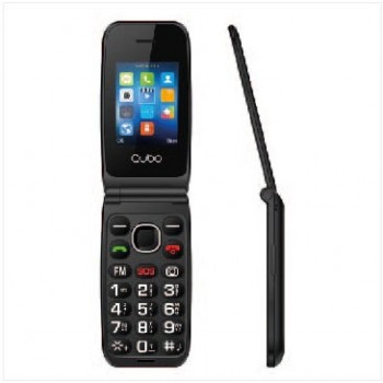 Qubo NEO 2 NW 6,1 cm (2.4") Negro Teléfono con cámara NEO2NW BK SOS