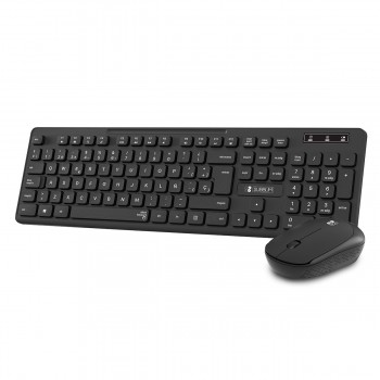 Teclado y Ratón Inalámbrico Subblim Combo Business Slim CSSW10 - Negro SUBKBC-CSSW10