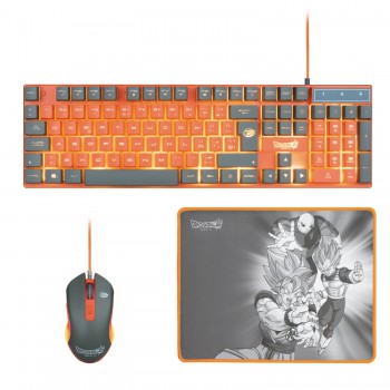 Pack Gaming FR-TEC Dragon Ball Super  Teclado   Ratón   Alfombrilla DBPCPACK