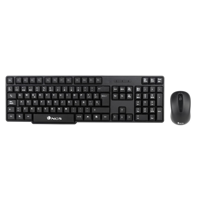 NGS EUPHORIA KIT QWERTY Inglés Negro EUPHORIAKIT