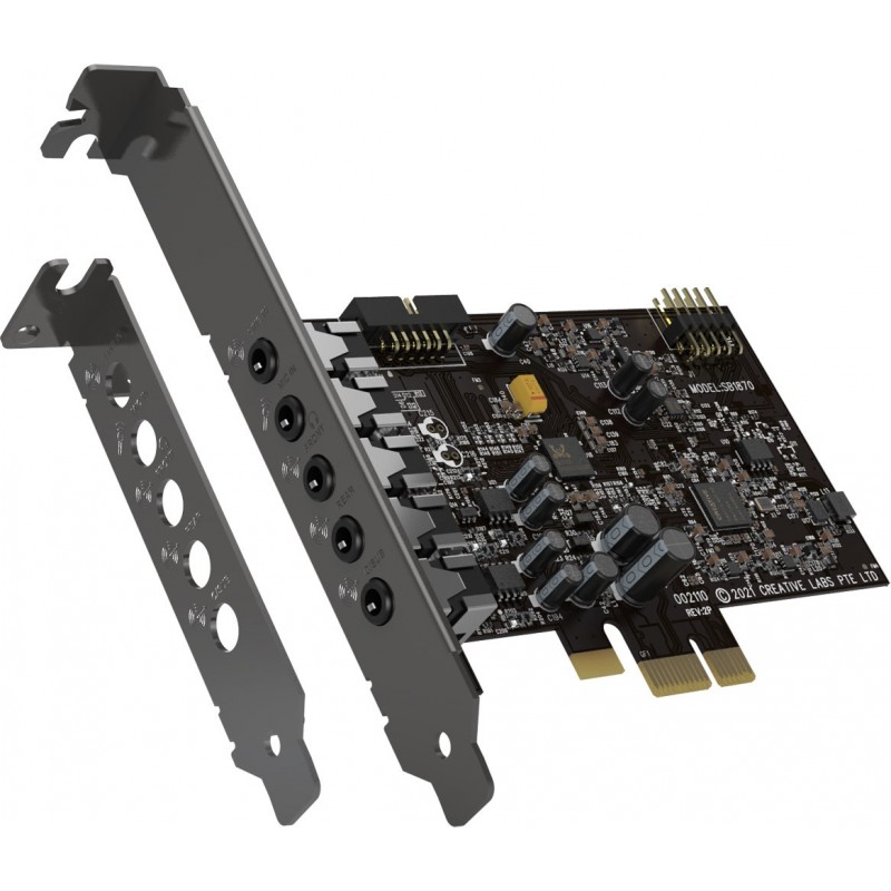 Creative Labs Sound blaster audigy fx v2 Interno 5.1 canales PCI-E 70SB187000000