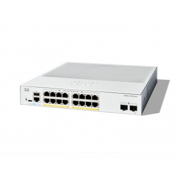 Cisco C1300-16FP-2G switch Gestionado L2 L3 Gigabit Ethernet (10 100 1000) Blanco