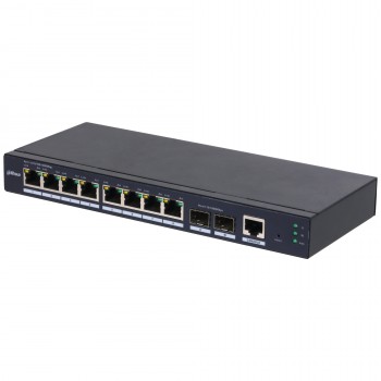 Dahua Technology SG4010-2F Gestionado L2 Gigabit Ethernet (10 100 1000) Negro DH-SG4010-2F
