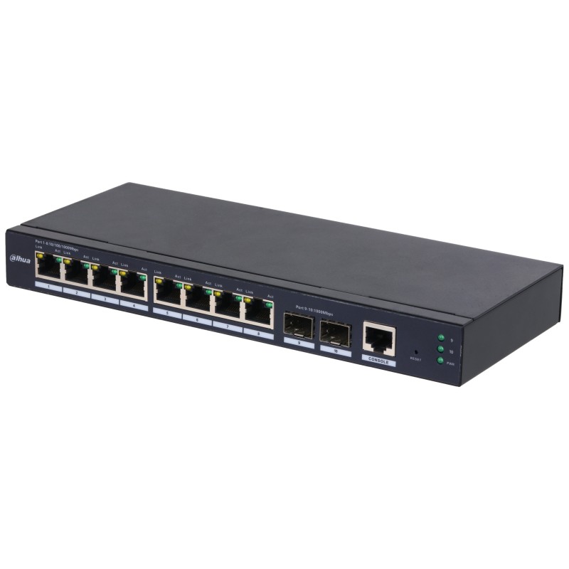 Dahua Technology SG4010-2F Gestionado L2 Gigabit Ethernet (10 100 1000) Negro DH-SG4010-2F