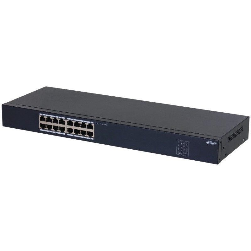 Dahua Technology SF1016 No administrado L2 Fast Ethernet (10 100) Negro DH-SF1016