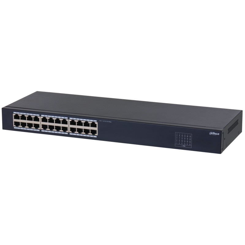 Dahua Technology SF1024 No administrado L2 Fast Ethernet (10 100) Negro DH-SF1024