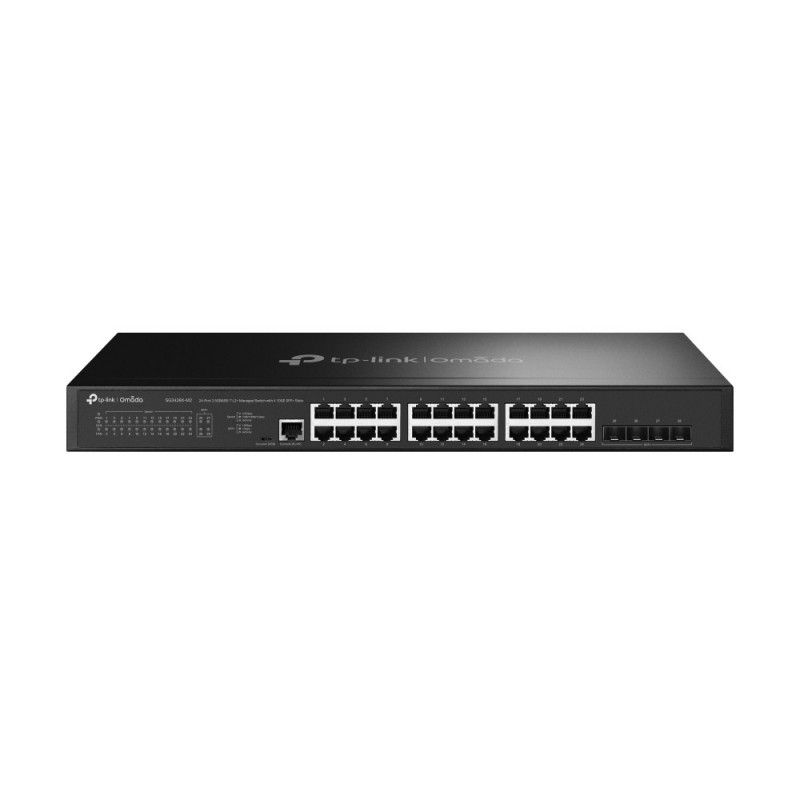 TP-Link Omada SG3428X-M2 switch Gestionado L2  2.5G Ethernet (100 1000 2500) 1U Negro