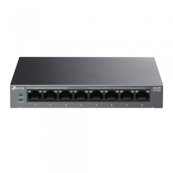 TP-Link LiteWave LS108GP switch No administrado Gigabit Ethernet (10 100 1000) Energía sobre Ethernet (PoE) Negro