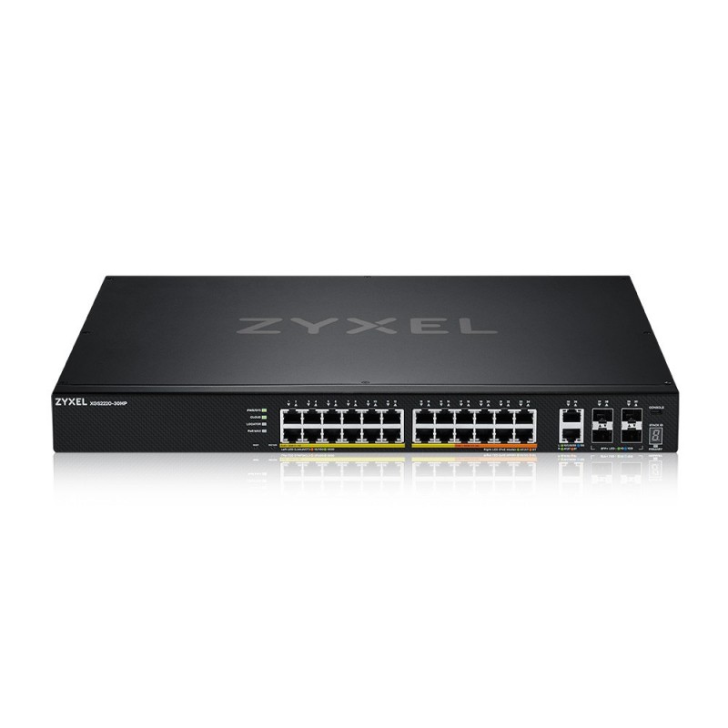 Zyxel XGS2220-30HP Gestionado L3 Gigabit Ethernet (10 100 1000) Energía sobre Ethernet (PoE) Negro XGS2220-30HP-EU0101F