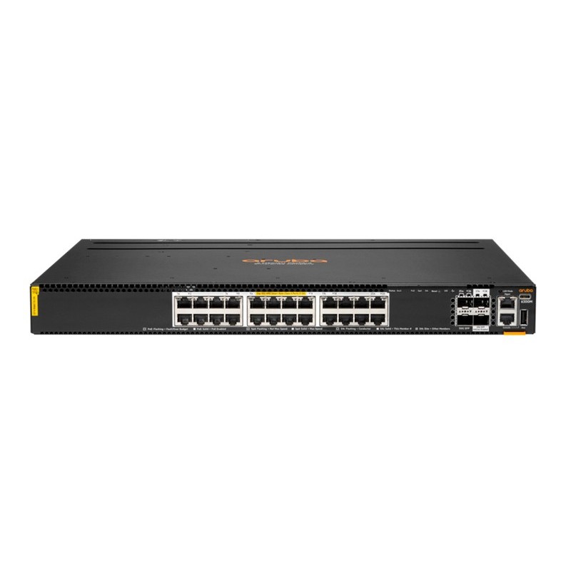 HPE Aruba Networking R8S89A switch Gestionado 10G Ethernet (100 1000 10000) Energía sobre Ethernet (PoE) Negro