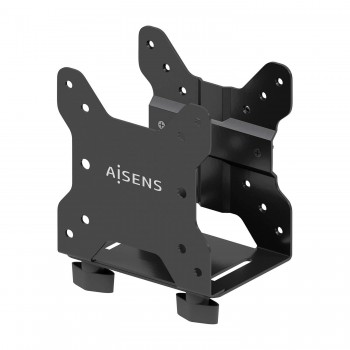AISENS Soporte Versátil de Instalación para Mini PC, Negro MPC05-205