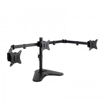 TooQ Soporte de Mesa para 3 Pantallas 17"-27", Negro DB1704TN-B