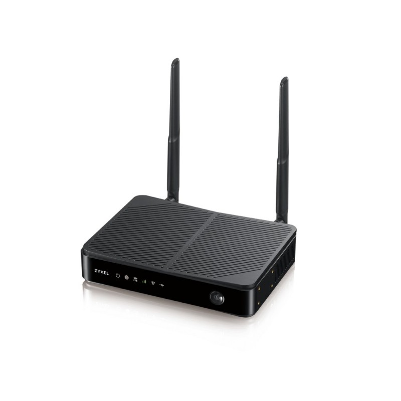 Zyxel LTE3301-PLUS router inalámbrico Gigabit Ethernet Doble banda (2,4 GHz   5 GHz) 4G Negro LTE-3301PLUS-EU0102F