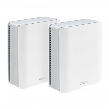 ASUS ZenWiFi BT8 (2-pack) Tribanda (2.4 GHz   5 GHz   6 GHz) Wi-Fi 7 (802.11be) Blanco 3 Interno 90IG0930-MO3B20