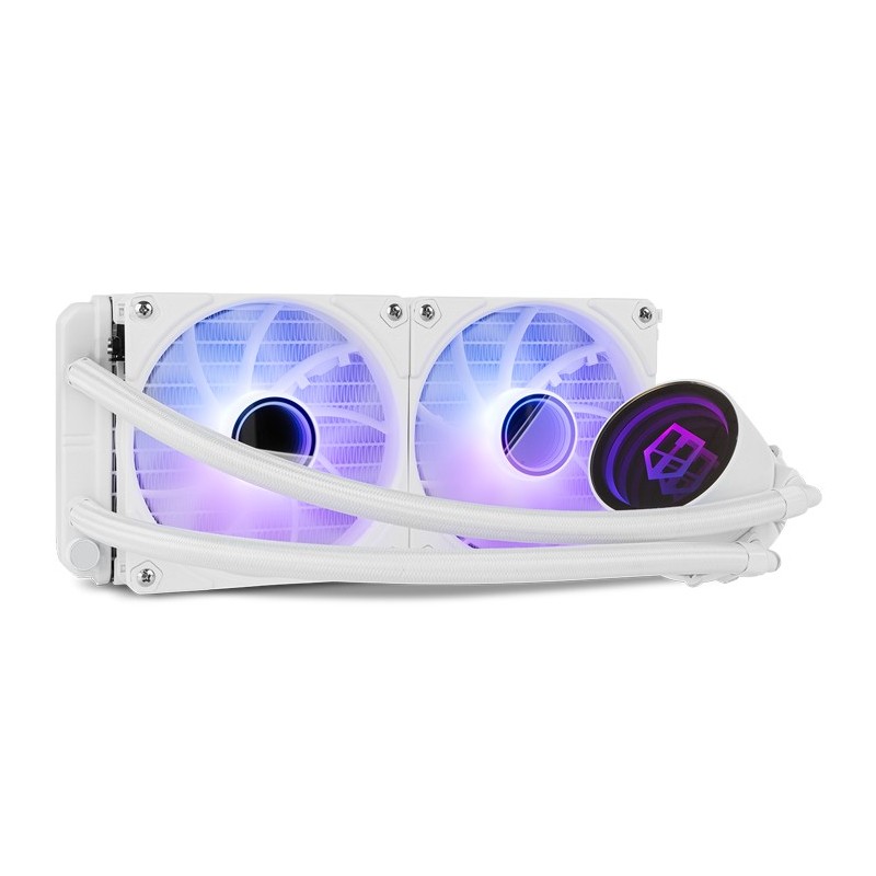 Sistema de Refrigeración Líquida Nox M-240 ARGB - Blanco NXHUMMERM240ARGBW