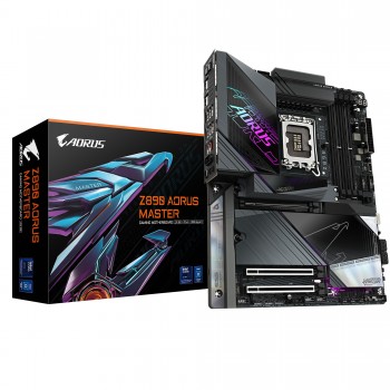 GIGABYTE Placa base Z890 AORUS MASTER - Compatible con CPUs  - LGA 1851 (Socket V1) - ATX - Intel Z890 9MZ89MSTR-00-10