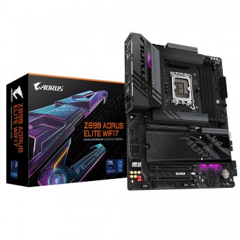 GIGABYTE Placa base Z890 AORUS ELITE WIFI7 - Compatible con  - LGA 1851 (Socket V1) - ATX - Intel Z890 9MZ89EL7-00-10