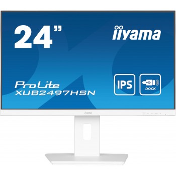 iiyama ProLite XUB2497HSN-W2 - 23.8" Full HD - LED - Blanco - 100Hz