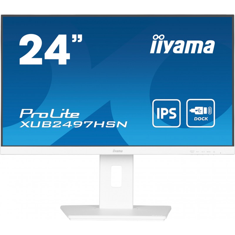 iiyama ProLite XUB2497HSN-W2 - 23.8" Full HD - LED - Blanco - 100Hz